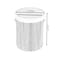 Vintiquewise Round Foldable Coconut Stick Laundry Hamper with Lid and Handles for Easy Carrying QI004430-N_RO - alternate 5